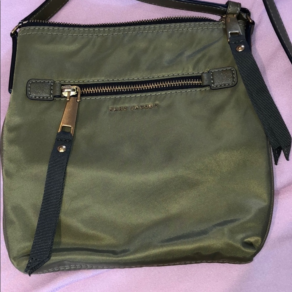 Marc Jacobs Green Messenger Bag